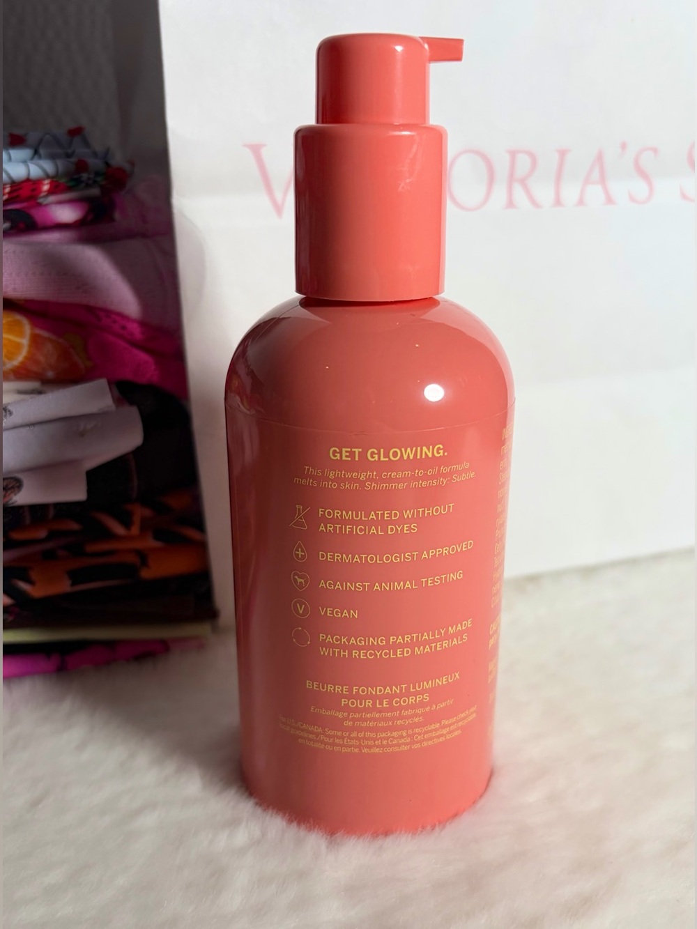 PINK Victoria’s Secret - PEACH - Luminous Body Cream - Picture 5 of 7